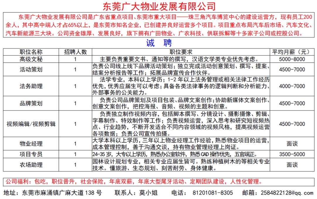 东莞茶山招聘信息，求职者的新机遇与挑战