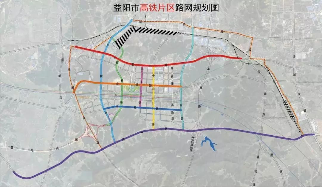 益阳地铁规划图最新解读