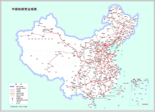 探索中国铁路最新地图的魅力与变革之旅