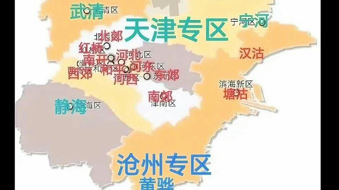 天津行政区域最新规划解读